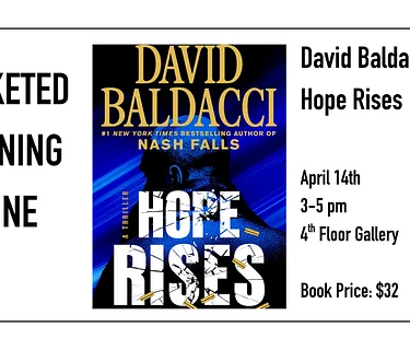Ticketed Signing Line with David Baldacci