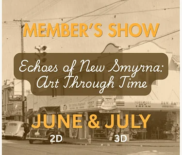 1st Saturday – Member’s Show – “Echoes of New Smyrna Art Through Time”