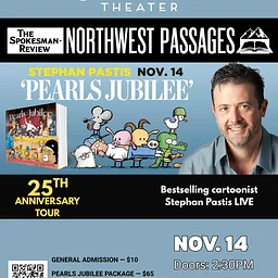 Northwest Passages presents Stephan Pastis – “Pearls Jubilee”