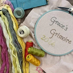 Soft Book Stitched Grimoire