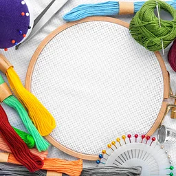 Stitching Balloon Designs: An Embroidery Activity
