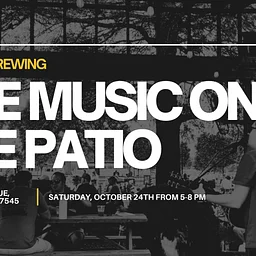 Live music on the Patio