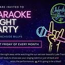 Karaoke Night at Beachside Billy’s | Free Lake Travis Nightlife in Austin