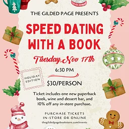 speed dating with a book: holiday edition