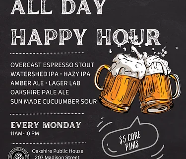 HAPPY HOUR ALL DAY!