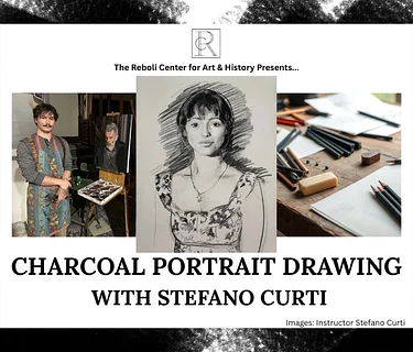 Live Portrait Charcoal Drawing Workshop with Stefano Curti