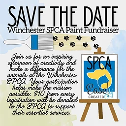 SAVE THE PAINT: SPCA Winchester Paint FUNdraiser at the SPCA