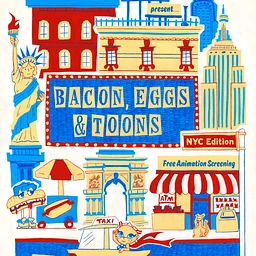 Bacon, Eggs, & Toons - A Free Animation Screening presented by K Downs x BODEGA x BEC