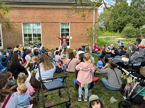 STORYTIME IN THE GARDEN