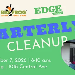 EDGE Quarterly Clean Up – Booker Creek Arts Festival Edition
