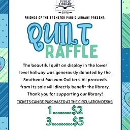Friends of the Brewster Public Library: Fall Quilt Raffle