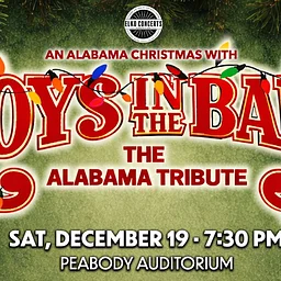 Boys in the Band - An Alabama Christmas
