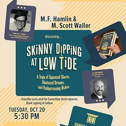 M.F. Hamlin book discussion and signing: Skinny Dipping at Low Tide
