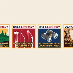USA Archery 3D Pin Series