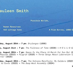 Cauleen Smith: Possible Worlds, A Film Survey, 1998–2024