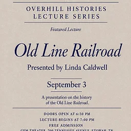 Gems of the Past: Linda Caldwell presenting on the Old Line Railroad