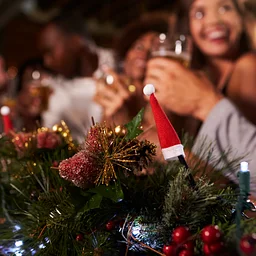 Holiday party at the Harvey Community Center