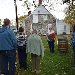 "The Pursuit of Happiness: The Revolution Along Huguenot Street," a guided tour featuring the Daniel Hasbrouck House