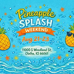 Pineapple Splash Weekend
