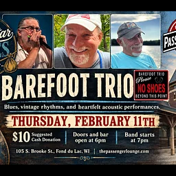All-Star Blues Review with Barefoot Trio (Blues)