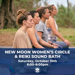 New Moon Women’s Circle & Reiki-Infused Sound Bath