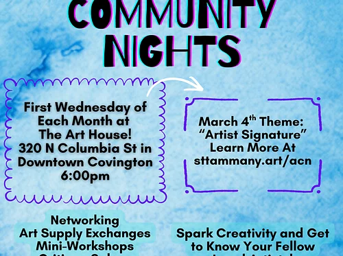 Artist Community Night
