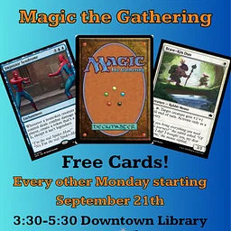 MagiKids (Learn Magic the Gathering and get free cards!)