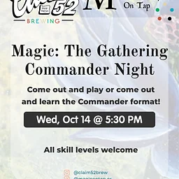 Magic the Gathering: Commander Night