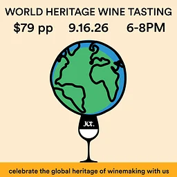 9/16/26 World Heritage Wine “Crawl” - Preserving the Past, Drinking Now