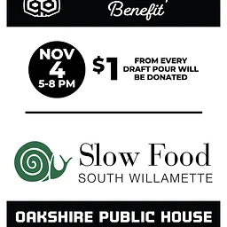 Oakshire Inspires Benefit: Slow Food South Willamette