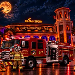 Laredo Fire Department to Host “Sparky’s Spooky Pumpkin Patch” at Uni-Trade Stadium