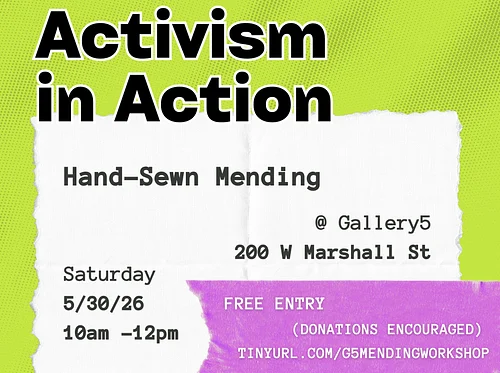 Activism in Action: Hand-sewn Mending Workshop