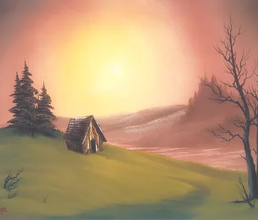 Bob Ross Painting Workshop: S30 E12—Evening’s Glow