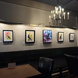Curated Art in the Community - Gallery Display Featuring Local Artist Sarah Crumb