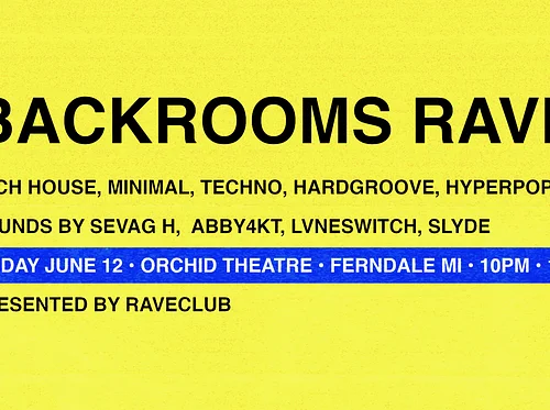 BACKROOMS RAVE