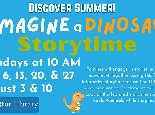 IMAGINE a DINOSAUR Storytime