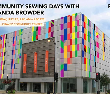 Community Sewing Day at César E. Chavez Community Center