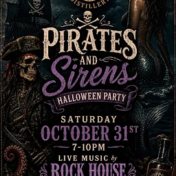 Pirates & Sirens Halloween Party