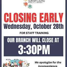 Thomas Memorial: Closing Early