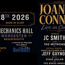 A Spectacular Night of Blues featuring Hometown Blues Queen Joanna Connor plus special performance by Blues Legend JC Smith joined by Worcester’s own The Metrons