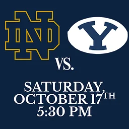 Football Watch Party: Notre Dame vs. BYU