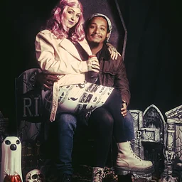 Halloween Photo Shoot featuring Sky