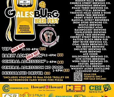 4th Annual G-ALES-Burg Beer Fest