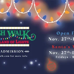 Wonderland of Lights on the MarshWalk!