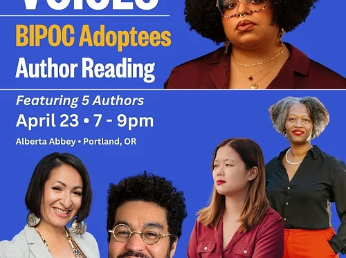VOICES, a BIPOC Adoptee Author Reading