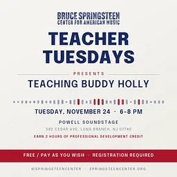 Teacher Tuesdays Presents: Teaching Buddy Holly