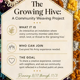 The Growing Hive: A Community Weaving Project