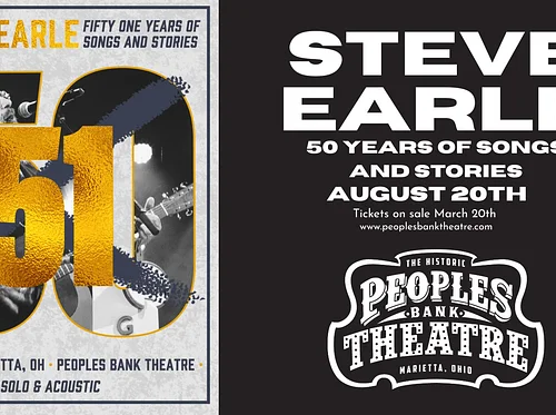 Steve Earle: 51 Years of Songs and Stories
