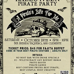Shorecliffs Golf Club 1st Annual Halloween Party – A Pirate’s Life For Me!