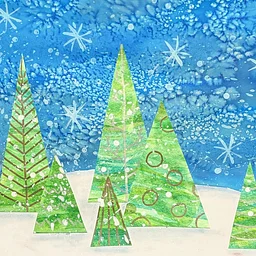 Homeschool Art Exploratory: Winter Mixed Media